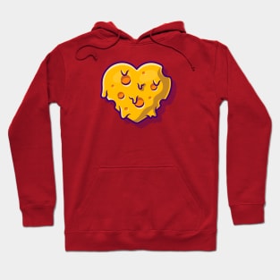 Cheese Love Melted Cartoon Hoodie